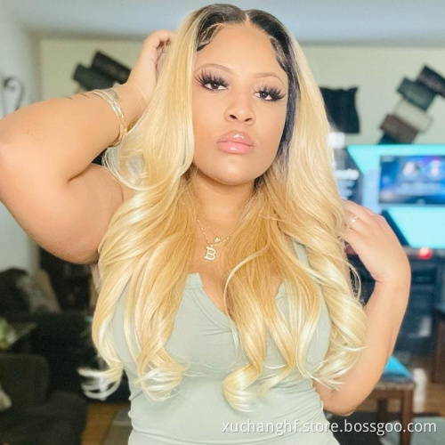 Ombre 1b 613 Straight Lace Front Wig,40 Inch Human Hair Remy Brazilian Bone Straight 613 Ombre Frontal Wigs,Glueless 1b 613 Wigs